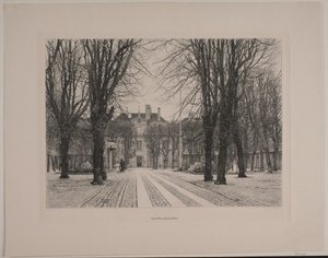 Der Grønnengården im Frederiks Hospital von Karl Jensen