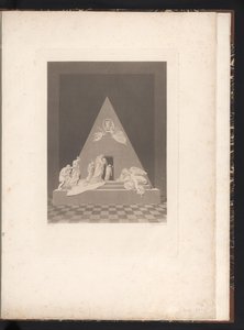 Vorderansicht des Grabmonuments von Karl Joseph Aloys Agricola
