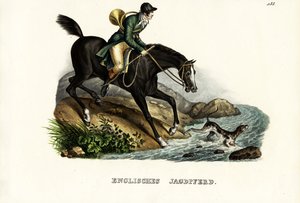 Englisches Jagdpferd, 1824 von Karl Joseph Brodtmann