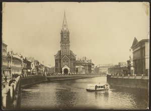 Die Deutsche Kirche am Moika-Kanal, St. Petersburg