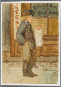 Zeitungsjunge, 1864