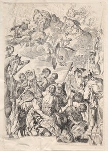 St. Georg bereitet sich auf sein Martyrium vor