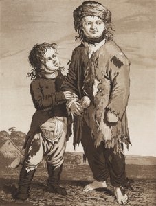 Die jungen Bettler, ca. 1800