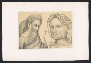 Jakobus der Ältere und Frau von Karl Palzow