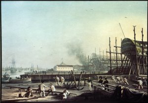 Die Admiralitätswerft in Sankt Petersburg