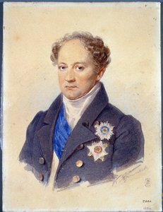 Porträt des Prinzen Alexander Nikolajewitsch Golizyn (1773-1844) von Karl Pavlovich Bryullov