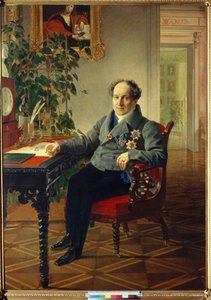 Porträt des Prinzen Alexander Nikolayevich Golitsyn (1773-1844) von Karl Pavlovich Bryullov