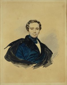 Porträt von Graf Fjodor Fjodorowitsch Golizyn 1794-1854, 1833