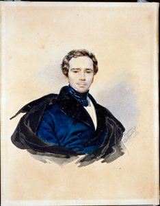 Porträt von Feodor, Prinz Galitzine von Karl Pavlovich Bryullov
