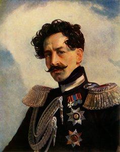 Porträt von General Vasili Alexeyevich Perovsky von Karl Pavlovich Bryullov