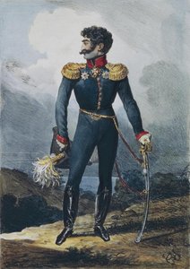 Porträt von Prinz Valerian Grigoryevich Madatov 1782-1829, 1822 von Karl Pavlovich Bryullov