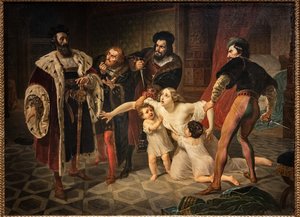 Das Opfer von Ines Di Castro (Tod von Ines Di Castro)