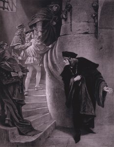 Szene aus Shakespeares König Richard III (Akt III, Szene 5) von Karl Theodor von Piloty