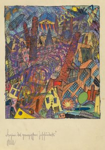 Der Anfang des 20. Jahrhunderts, ca. 1923 von Karl Wiener