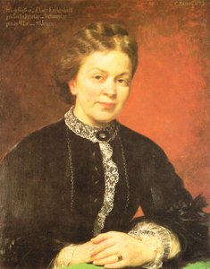 Marie Freifrau von Ebner-Eschenbach von Karl von Blaas