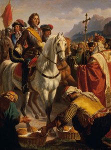 Prinz Eugens Zug nach Bosnien 1697 von Karl von Blaas
