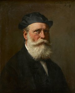 Selbstporträt von Karl von Blaas