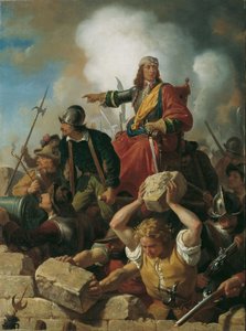 Wiens Verteidigung gegen die Türken, 1683, ca. 1865 von Karl von Blaas