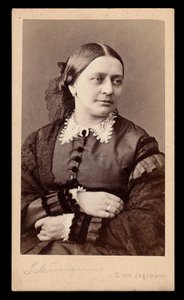Porträt von Clara Schumann von Karl von Jagemann