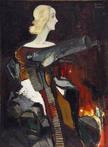 Madonna mit einer Maschinenpistole