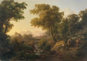 Italienische klassische Landschaft