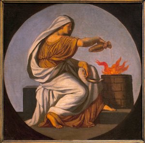 Allegorie des Feuers von Károly Lotz