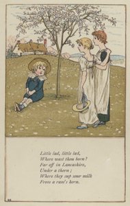 Kleiner Junge, kleiner Junge von Kate (after) Greenaway