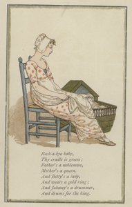 Schlaf, Kindlein, schlaf von Kate (after) Greenaway