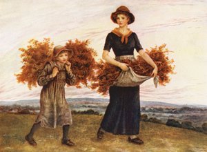 Die Farnsammler von Kate (after) Greenaway