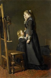 Die Witwe eines Malers von Kate Bisschop-Swift