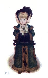 Weihnachtskarten von Kate Greenaway