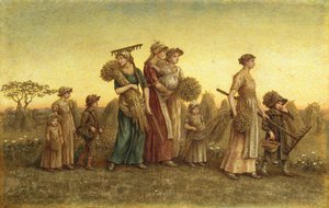 Nach Hause gehende Nachleser von Kate Greenaway