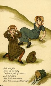 Jack und Jill illustriert von Kate Greenaway