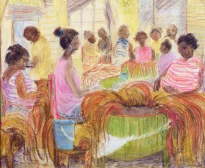 Zigarrenfabrik, Havanna von Kate Yates