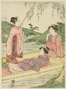 Der achte Monat (Hachigatsu), aus der Serie "Beliebte Bräuche der zwölf Monate (Fuzoku juni ko)"