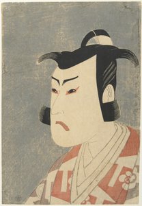 Bando Hikosaburo III als Kudo Suketsune, 1794 von Katsukawa Shun