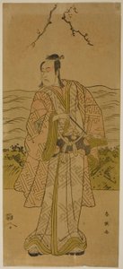 Der Schauspieler Ichikawa Omezo I