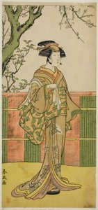 Der Schauspieler Sawamura Tamagashira in einer unbekannten Rolle von Katsukawa Shun