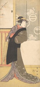 Der dritte Segawa Kikunojo in der Rolle des Maizuru, 2. Monat, 1789