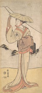 Nakamura Noshio II in der Rolle von Imayo uta Bikuni, 1796 Kansei 8