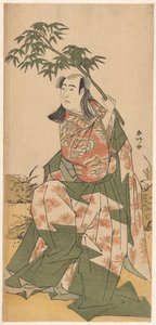 Oda Izuminosuke mit Bambuszweig