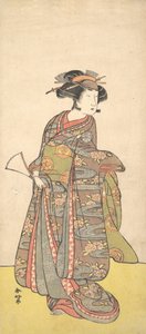 Der erste Nakamura Tomijuro als Frau, wahrscheinlich 1777