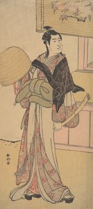 Der dritte Sawamura Sojuro in der Rolle von Shirai Gonpachi von Katsukawa Shunko