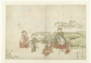 Der Ide Tama Fluss von Katsukawa Shunsen