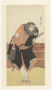 Schauspieler in der Rolle eines Straßenräubers von Katsukawa Shunsho