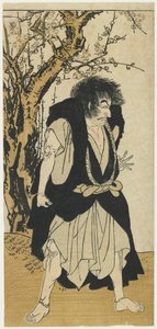 Ichikawa Danjūrō V als Mönch Wantetsu