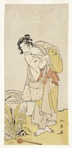 Ichikawa Danjuro V aus dem Stück "Shida yuzuri wa horai Soga"