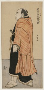 Tanikaze Kajinosuke aus Edo, der beste Wrestler in Japan, ca. Mitte der 1780er