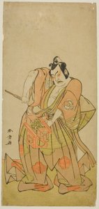 Der Schauspieler Nakamura Sukegoro II in einer unbekannten Rolle