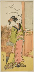 Der Schauspieler Segawa Kikunojo III in einer nicht identifizierten Rolle von Katsukawa Shunsho